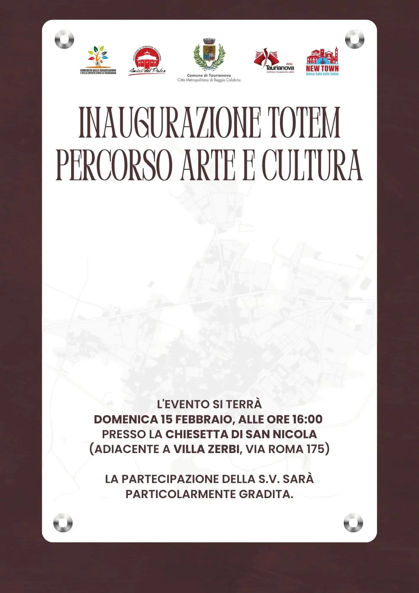 Inaugurazione Totem
